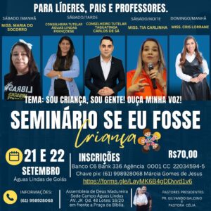Seminário Se Eu Fosse Criança